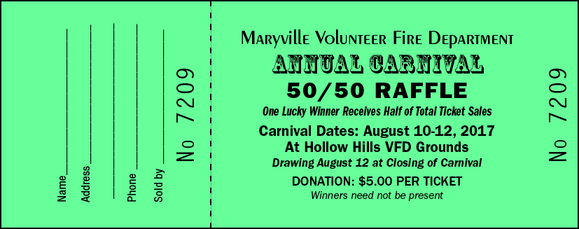 Regular Ticket Sample