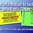 What Information to Include on a Raffle Ticket?
