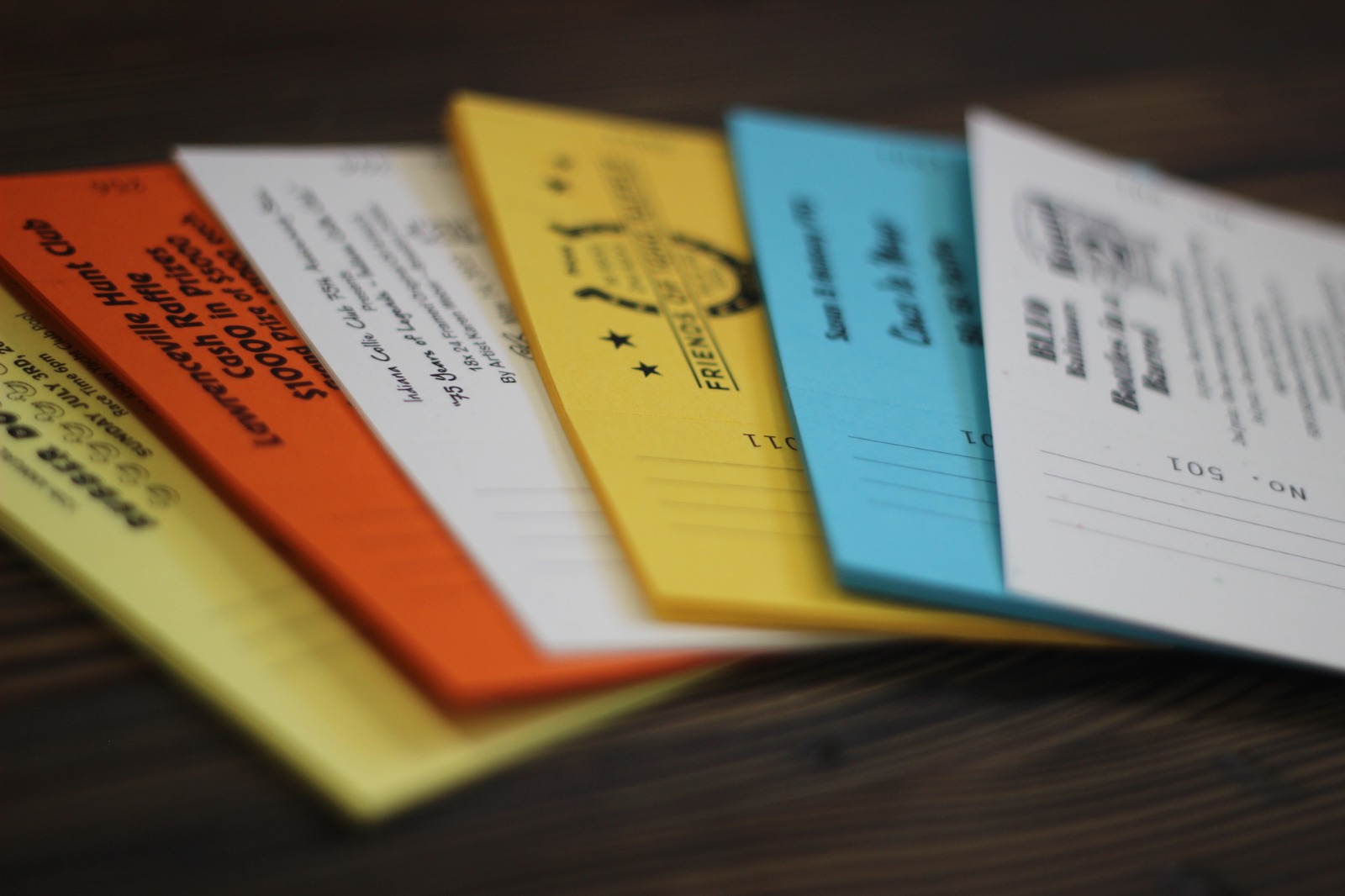 Raffles Ticket templates