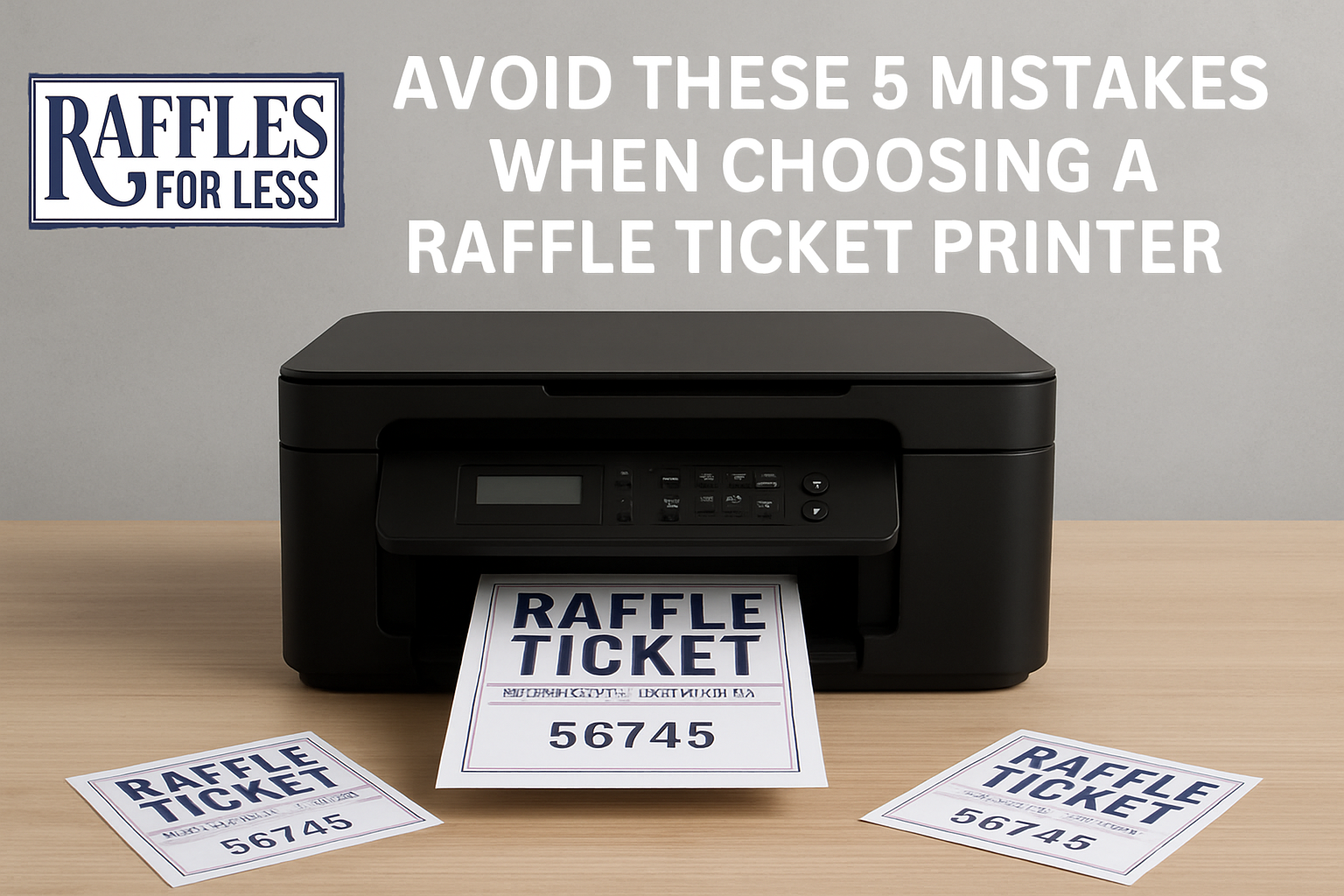 Choosing a Raffle Ticket Printer