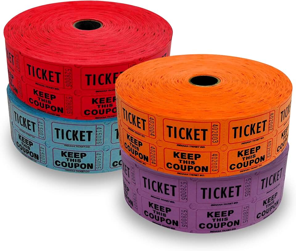 Cheap Raffle Ticket Printing Solutions in the USA