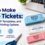 How to Make Raffle Tickets