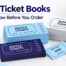 Raffle Ticket Books