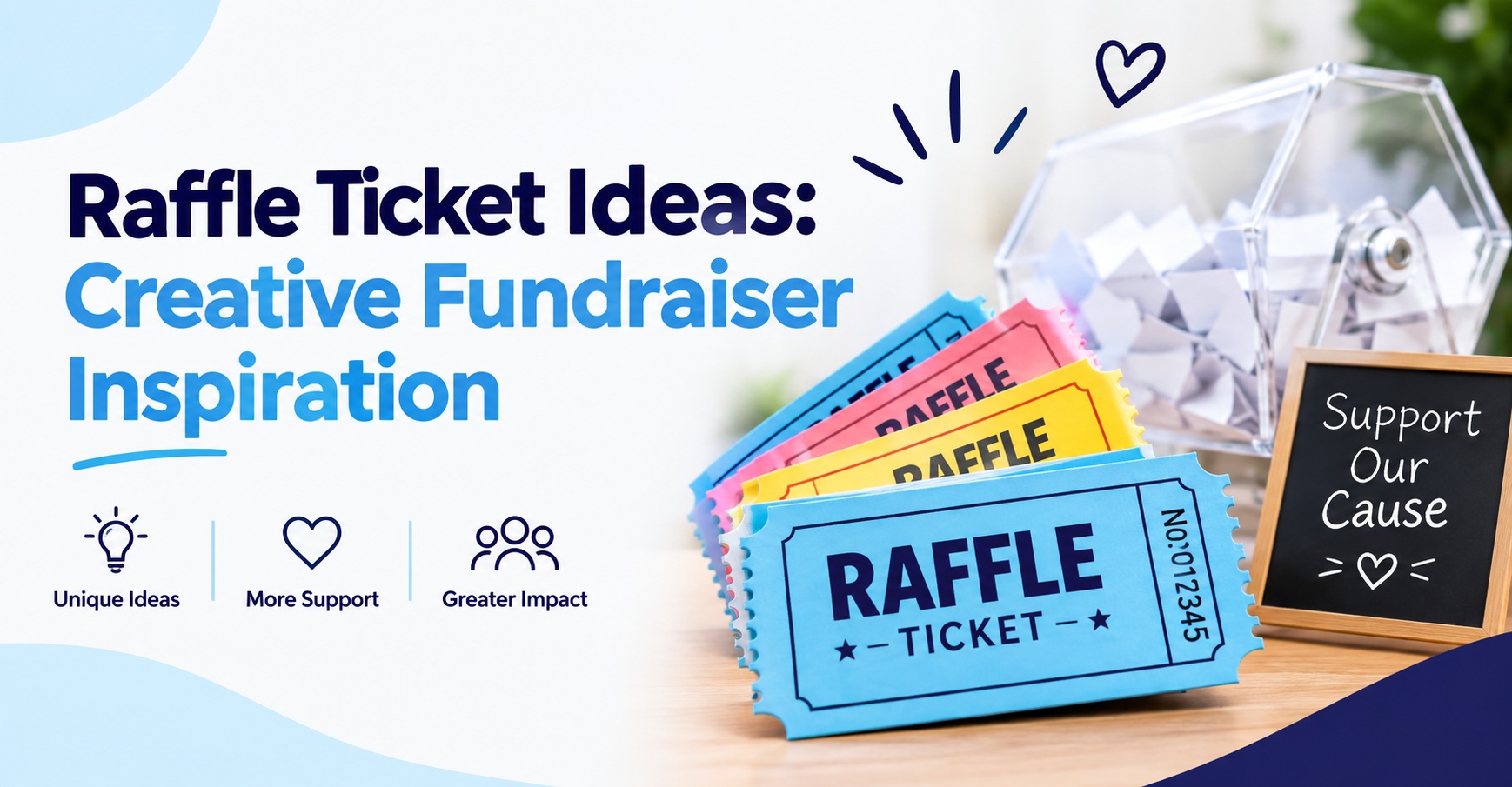 Raffle Ticket Ideas for Fundraisers