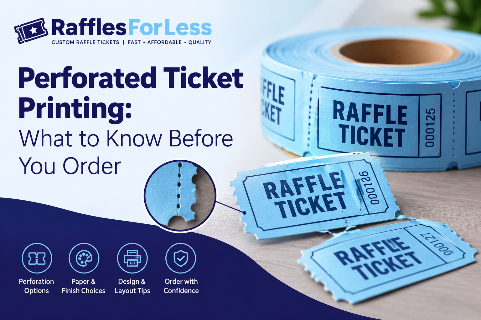 Perforated Ticket Printing Guide